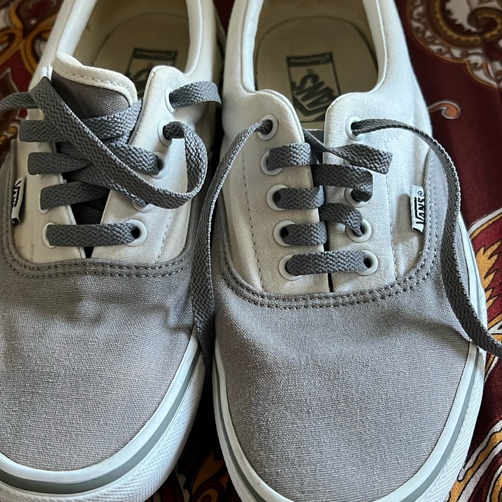 Men size 9.5 Vans. Good condition. Has Alex on the back of the left shoe
